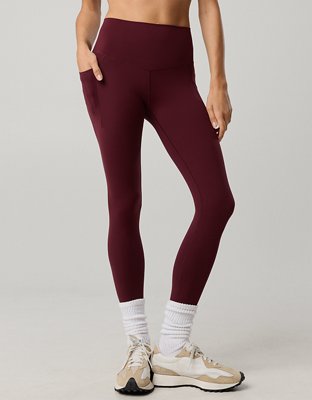 OFFLINE By Aerie Real Me XTRA High Waisted Pocket Legging - Royal Berry