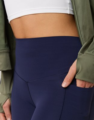 OFFLINE By Aerie Real Me XTRA High Waisted Pocket Legging - Royal Navy