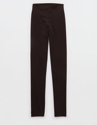 OFFLINE By Aerie Real Me XTRA Mid Rise Legging - Deep Earth