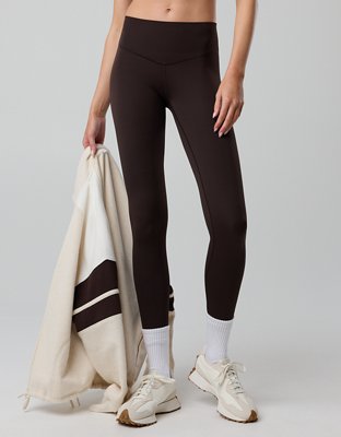 OFFLINE By Aerie Real Me XTRA Mid Rise Legging - Deep Earth