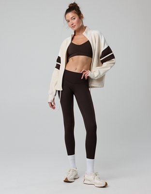 OFFLINE By Aerie Real Me XTRA Mid Rise Legging - Deep Earth