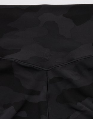 OFFLINE By Aerie Real Me XTRA Mid Rise Legging - Black Charcoal