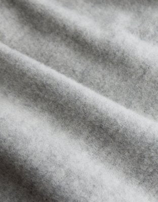 OFFLINE By Aerie OTT Fleece Super Wide Leg Pant - Medium Heather Gray