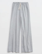 OFFLINE By Aerie OTT Fleece Super Wide Leg Pant - Medium Heather Gray