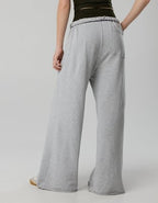 OFFLINE By Aerie OTT Fleece Super Wide Leg Pant - Medium Heather Gray