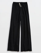 OFFLINE By Aerie OTT Fleece Super Wide Leg Pant - True Black
