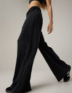 OFFLINE By Aerie OTT Fleece Super Wide Leg Pant - True Black