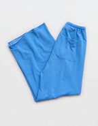 OFFLINE By Aerie OTT Fleece Super Wide Leg Pant - Rome Blue