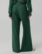 OFFLINE By Aerie OTT Fleece Super Wide Leg Pant - Rugged Green