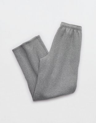 OFFLINE By Aerie Cloud Fleece Trouser - Dark Heather Gray