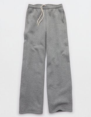 OFFLINE By Aerie Cloud Fleece Trouser - Dark Heather Gray