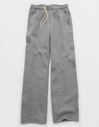 OFFLINE By Aerie Cloud Fleece Trouser - Dark Heather Gray