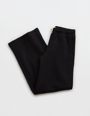 OFFLINE By Aerie Cloud Fleece Trouser - True Black