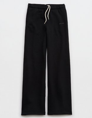 OFFLINE By Aerie Cloud Fleece Trouser - True Black