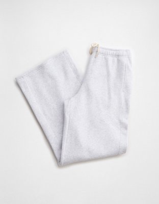 OFFLINE By Aerie Cloud Fleece Trouser - Light Heather Gray
