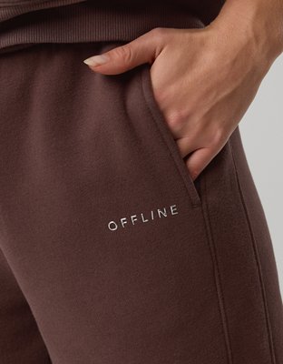 OFFLINE By Aerie Cloud Fleece Trouser - Relic