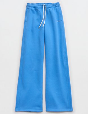 OFFLINE By Aerie Cloud Fleece Trouser - Rome Blue