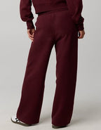 OFFLINE By Aerie Cloud Fleece Trouser - Royal Berry