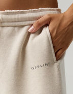 OFFLINE By Aerie Cloud Fleece Baggy Jogger - Heather Frost