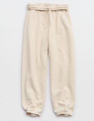 OFFLINE By Aerie Cloud Fleece Baggy Jogger - Heather Frost