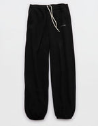 OFFLINE By Aerie Cloud Fleece Baggy Jogger - True Black