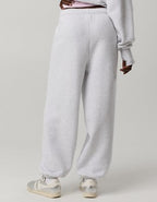OFFLINE By Aerie Cloud Fleece Baggy Jogger - Light Heather Gray