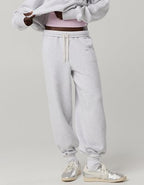 OFFLINE By Aerie Cloud Fleece Baggy Jogger - Light Heather Gray