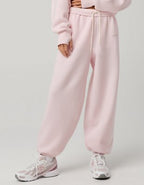 OFFLINE By Aerie Cloud Fleece Baggy Jogger - Pink Petal