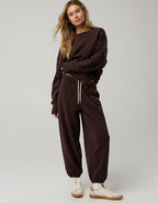 OFFLINE By Aerie Cloud Fleece Baggy Jogger - Deep Earth