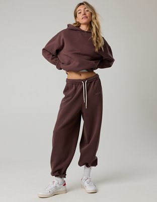 OFFLINE By Aerie Cloud Fleece Baggy Jogger - Relic