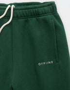 OFFLINE By Aerie Cloud Fleece Baggy Jogger - Rugged Green