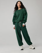OFFLINE By Aerie Cloud Fleece Baggy Jogger - Rugged Green