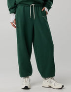 OFFLINE By Aerie Cloud Fleece Baggy Jogger - Rugged Green