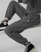 OFFLINE By Aerie Weekend Away Jogger - Dark Heather Gray