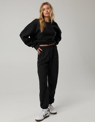 OFFLINE By Aerie Cloud Fleece Classic Jogger - True Black