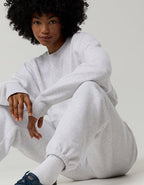 OFFLINE By Aerie Cloud Fleece Classic Jogger - Light Heather Gray