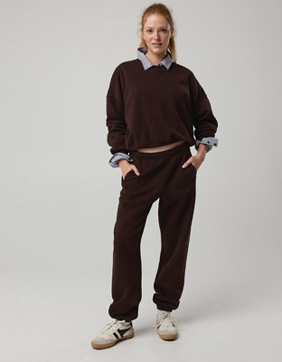 OFFLINE By Aerie Cloud Fleece Classic Jogger - Deep Earth