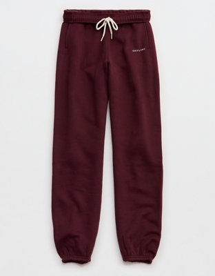 OFFLINE By Aerie Cloud Fleece Classic Jogger - Royal Berry