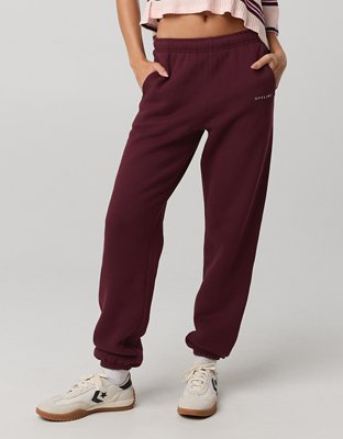 OFFLINE By Aerie Cloud Fleece Classic Jogger - Royal Berry