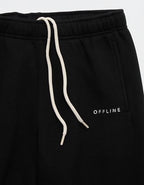 OFFLINE By Aerie Cloud Fleece Straight Leg Pant - True Black