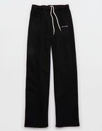 OFFLINE By Aerie Cloud Fleece Straight Leg Pant - True Black