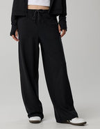 OFFLINE By Aerie Weekend Away Classic Trouser - True Black