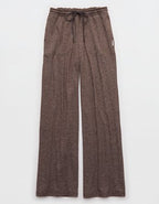 OFFLINE By Aerie Weekend Away Classic Trouser - Deep Earth