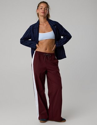 OFFLINE By Aerie Nice Moves Coaches Pant - Royal Berry