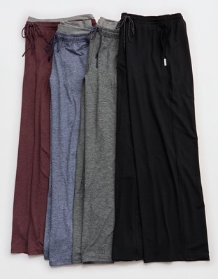 OFFLINE By Aerie Weekend Away Layered Waistband Trouser - Royal Navy