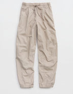 OFFLINE by Aerie Twill Seeker Pant - Stone Harbor