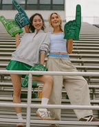 OFFLINE by Aerie Twill Seeker Pant - Stone Harbor