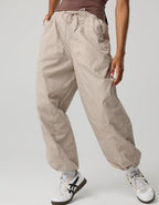 OFFLINE by Aerie Twill Seeker Pant - Stone Harbor