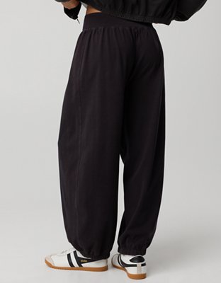 OFFLINE By Aerie OG Cotton Baggy Jogger - Washed Black