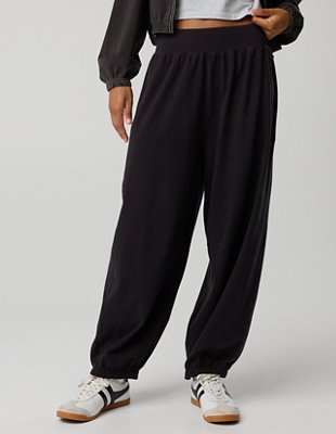OFFLINE By Aerie OG Cotton Baggy Jogger - Washed Black
